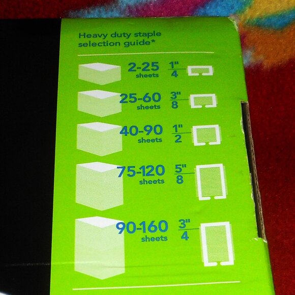 Swingline Deluxe Heavy-Duty Stapler 160-Sheet Capacity Model #39005 - Picture 3 of 7